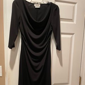 Black cocktail dress